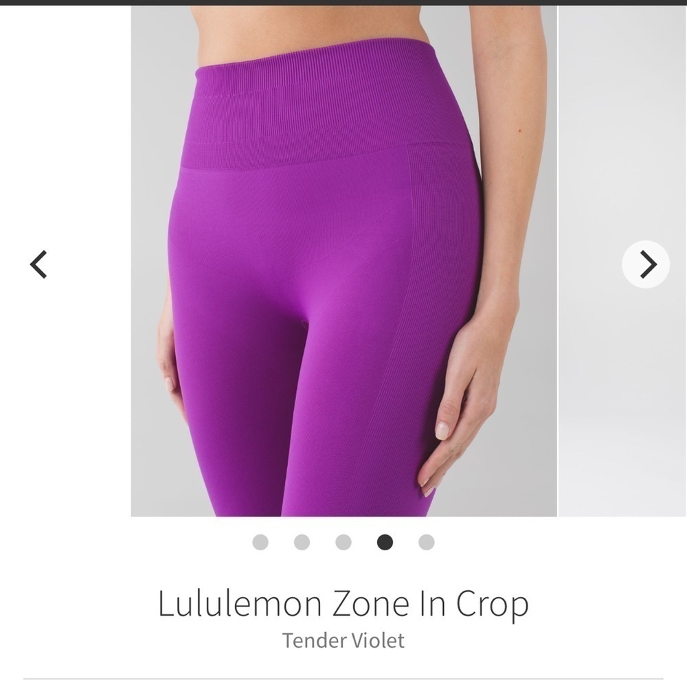 LULULEMON ZONE IN CROPS
